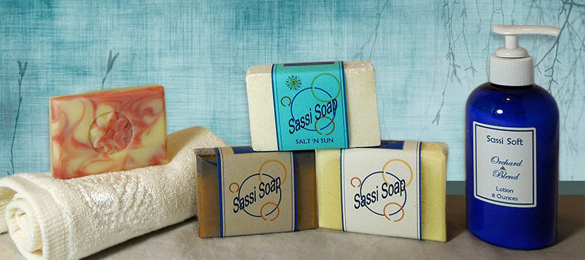 Sassi Soap's Salt 'n Sun Collection